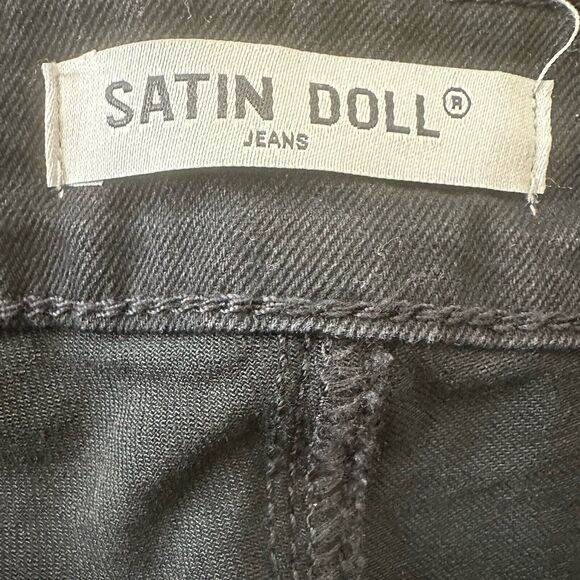 Satin Doll Women’s Skinny High Rise Jeans Black Size 18 NWT - Picture 3 of 8